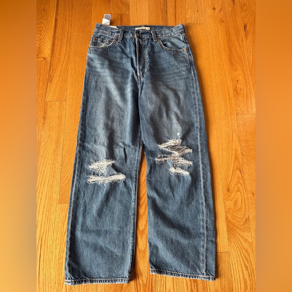 Women’s Levi Ribcage Straight Ankle Levi’s Ripped Jeans